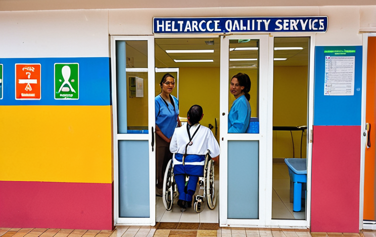 **Image Prompt 1**: "A vibrant healthcare facility in Colombia showcasing both public and private health services. Depict a diverse group of people accessing healthcare, with a focus on quality service and accessibility. Include signs indicating different types of medical services available."