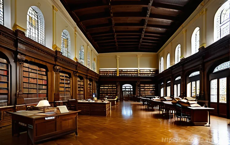 콜롬비아에서 유명한 서점 및 도서관 - Prompt 1: Grand Colombian Library (Inspired by Biblioteca Luis Ángel Arango)**