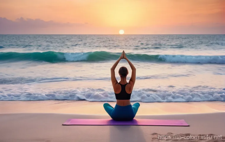 콜롬비아에서의 인기 있는 요가 및 명상 센터 - **Sunrise Yoga on Bocagrande Beach, Cartagena**
A lone woman in her late 20s, with a peaceful ex...